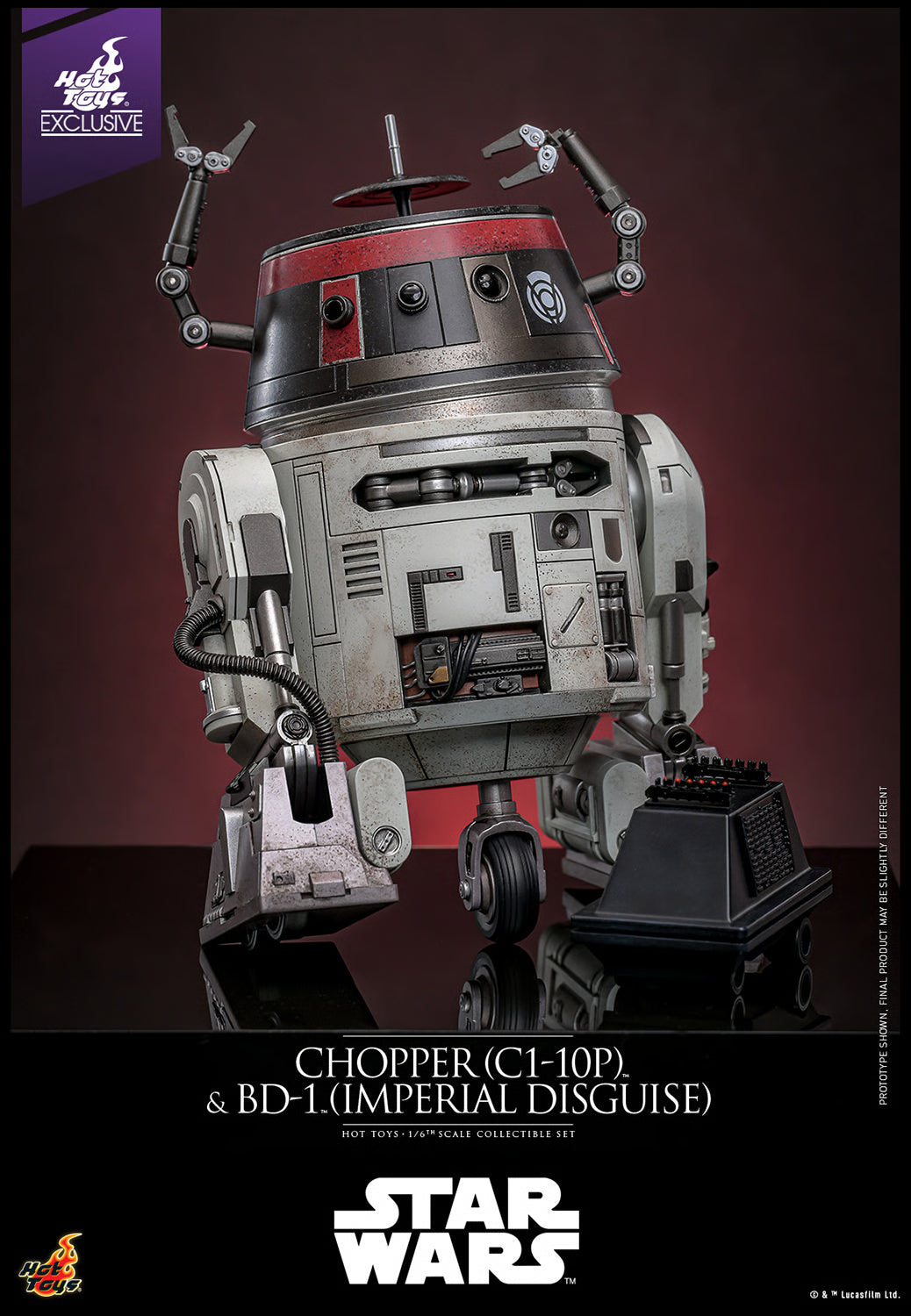 Chopper (C1-10P™) & BD-1™ (Imperial Disguise) – Mad Man Moodys Chopper (C1-10P™) & BD-1™ (Imperial Disguise) – Mad Man Moodys