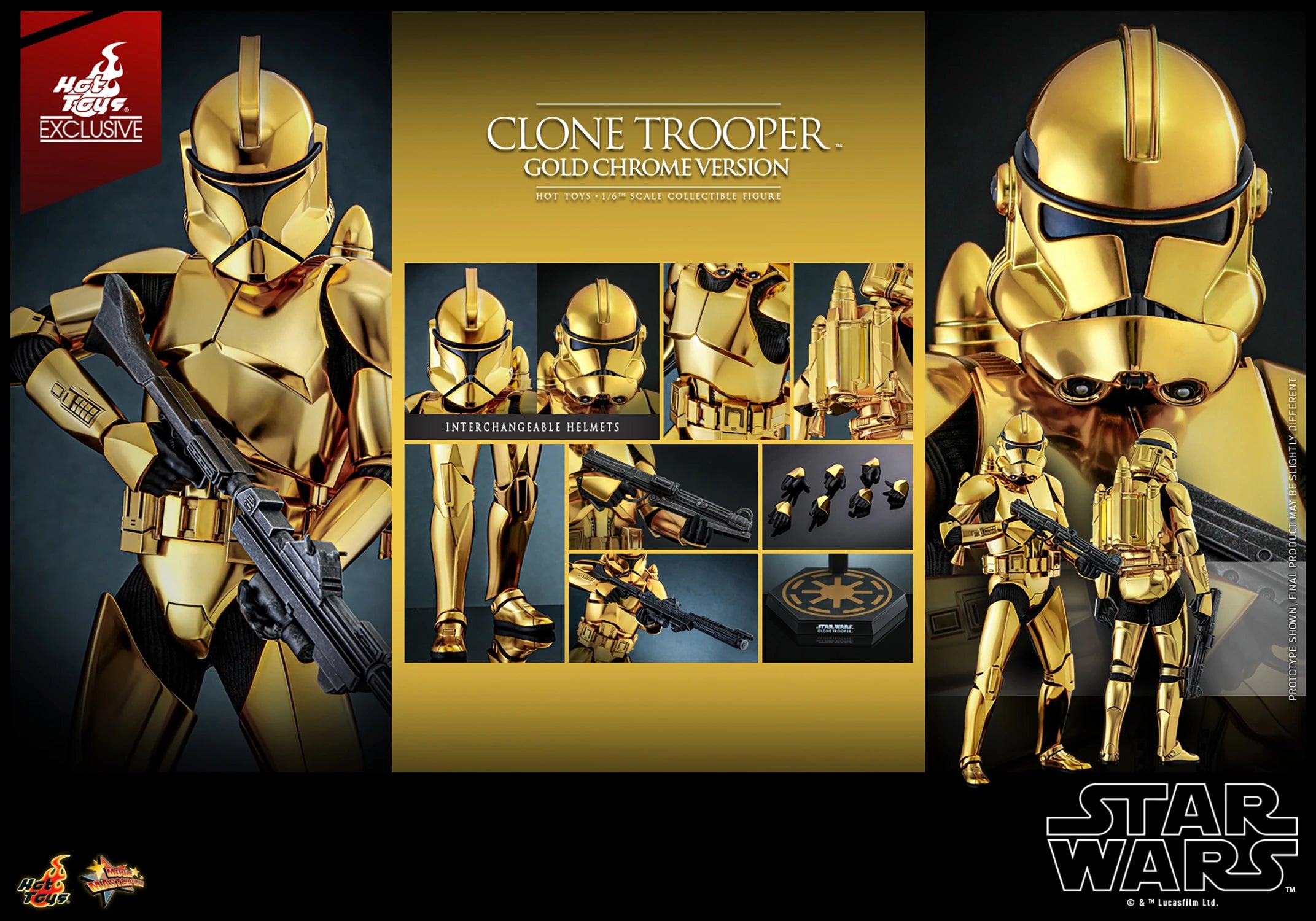 Clone Trooper™ (Gold Chrome Version)
