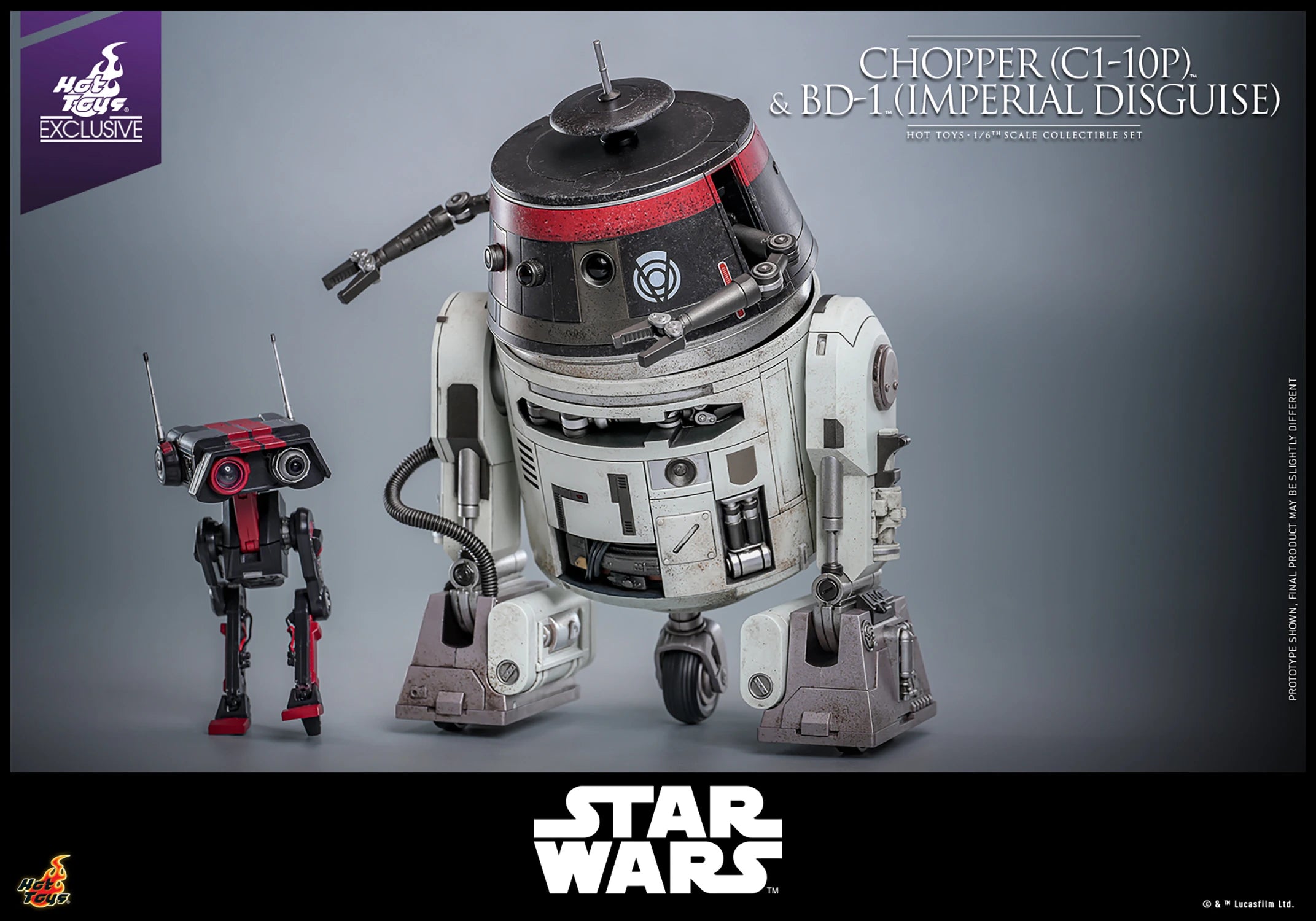 Chopper (C1-10P™) & BD-1™ (Imperial Disguise) – Mad Man Moodys Chopper (C1-10P™) & BD-1™ (Imperial Disguise) – Mad Man Moodys