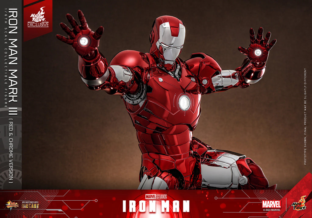 Iron Man Mark III (Red & Chrome Version)