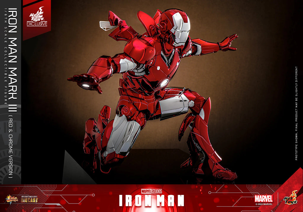 Iron Man Mark III (Red & Chrome Version)