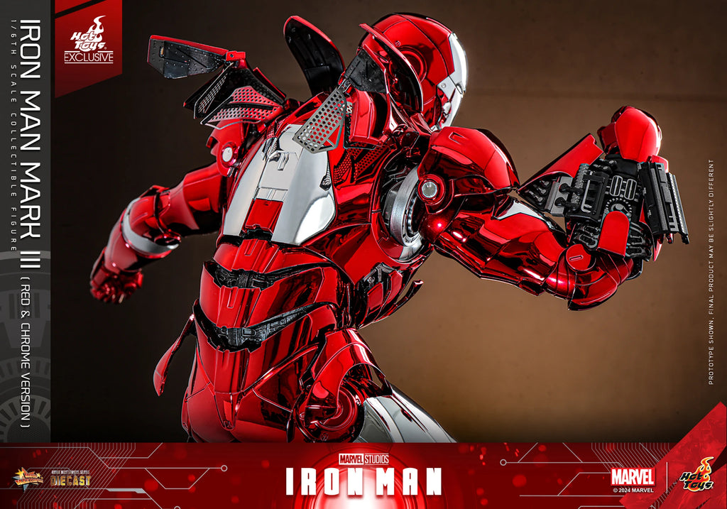 Iron Man Mark III (Red & Chrome Version)