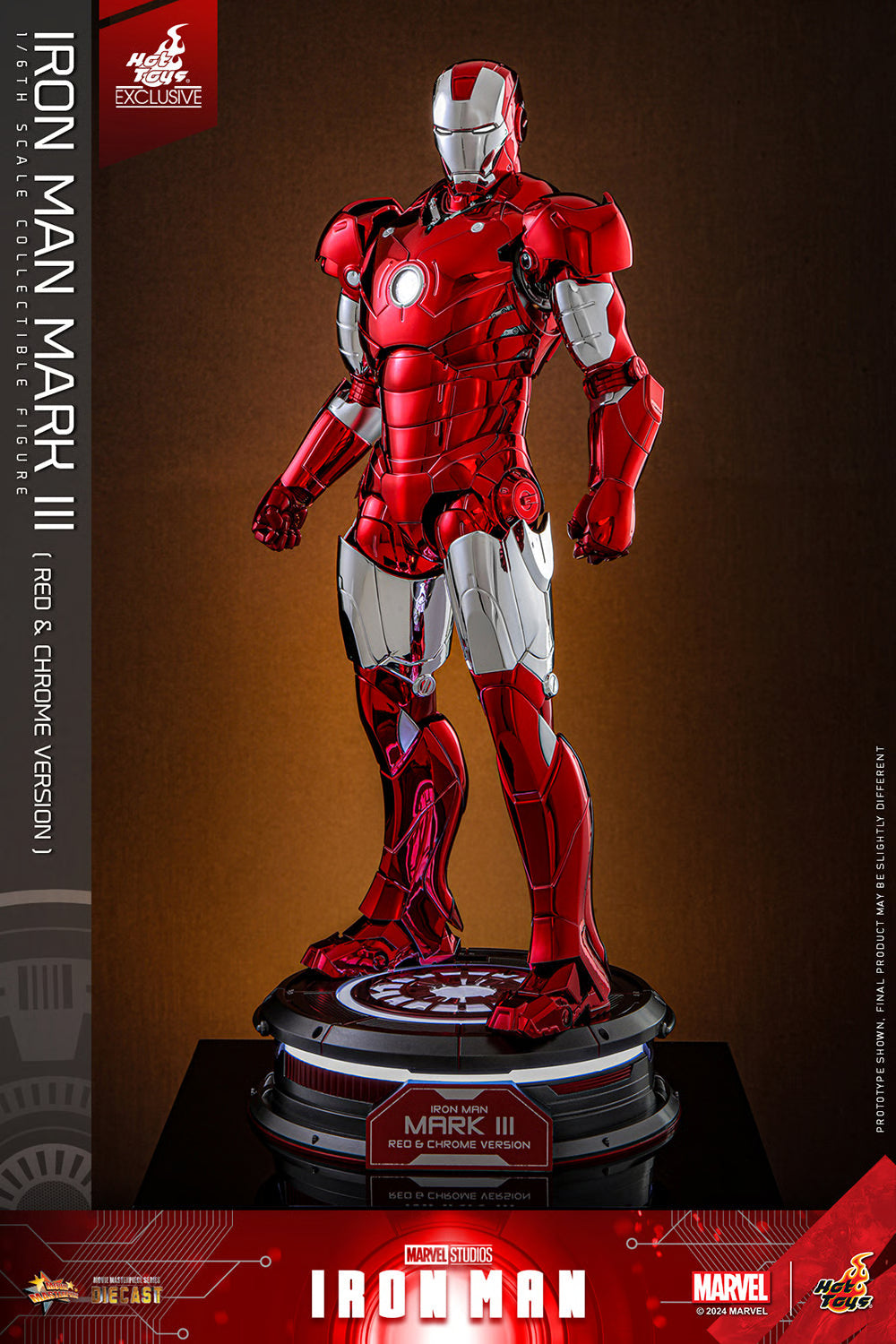 Iron Man Mark III (Red & Chrome Version)