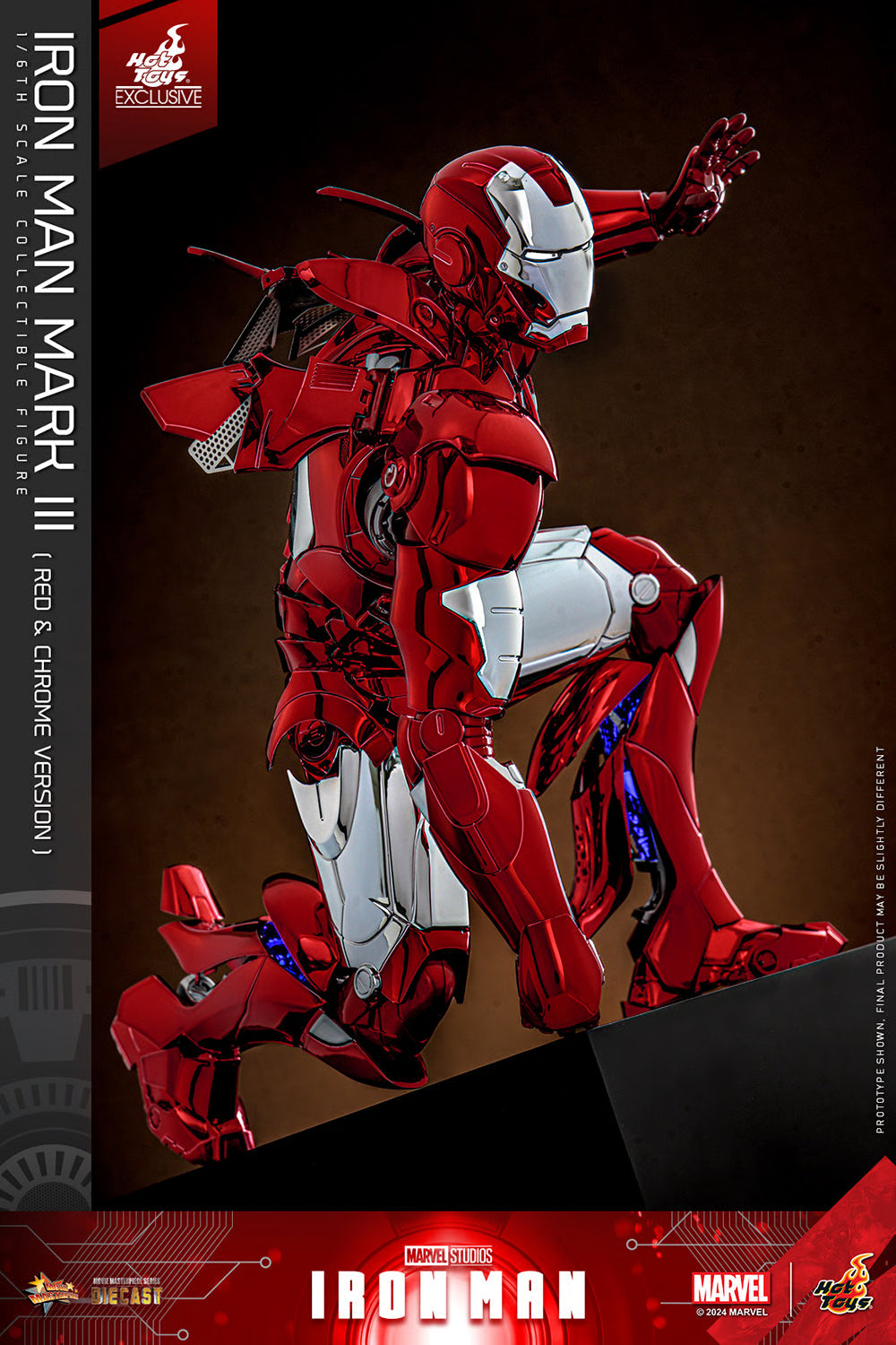Iron Man Mark III (Red & Chrome Version)