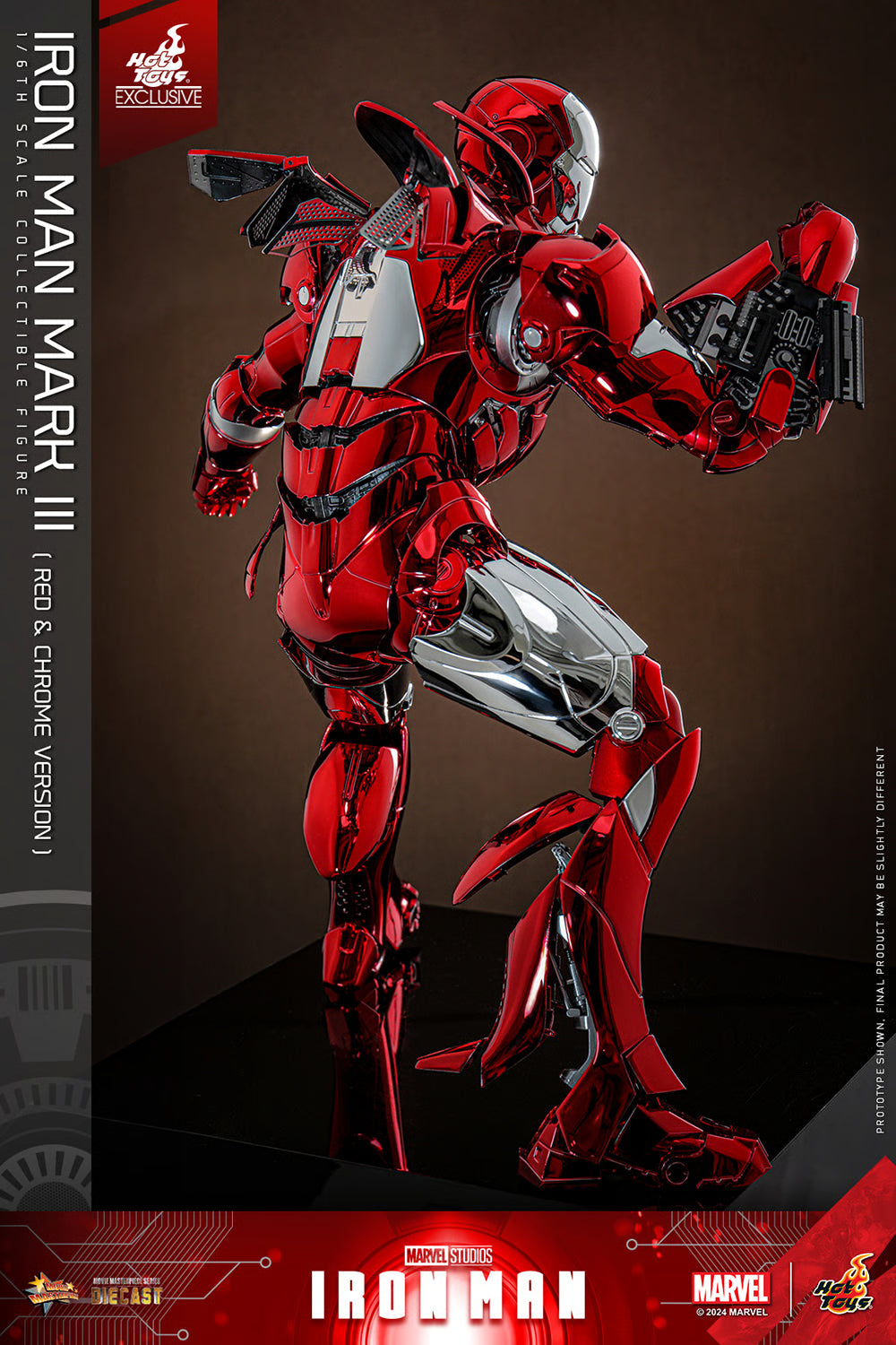 Iron Man Mark III (Red & Chrome Version)