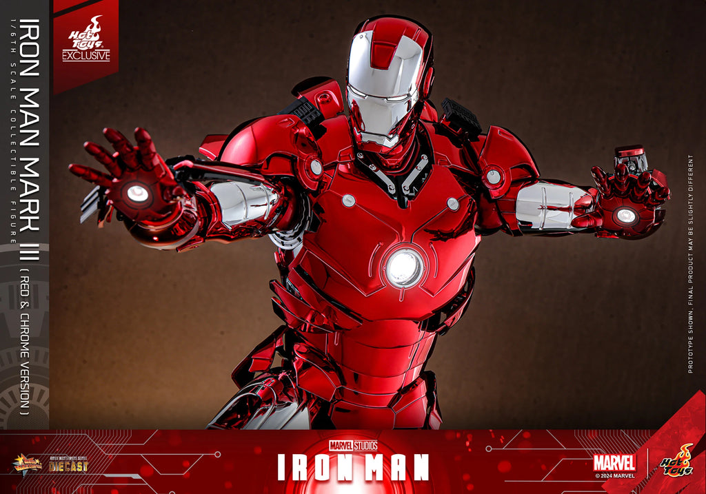 Iron Man Mark III (Red & Chrome Version)
