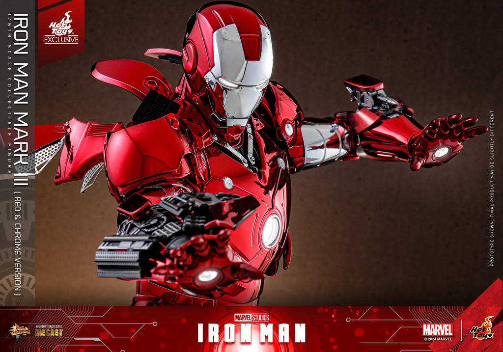 Iron Man Mark III (Red & Chrome Version)