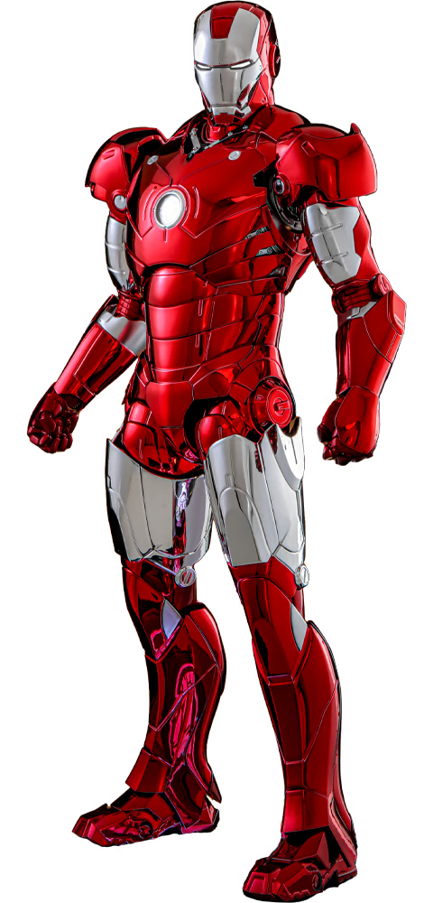 Iron Man Mark III (Red & Chrome Version)